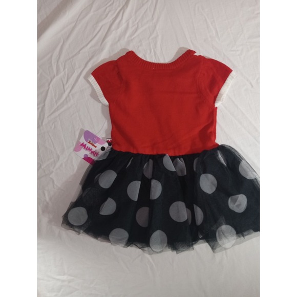 New Disney Jr Minnie Mouse Baby Toddler Girl 18 mo Cosplay Dress Up TuTu Costume - Picture 7 of 10